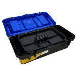 maxi pro toolbox blue open