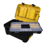 Maxi pro yellow toolbox open tray